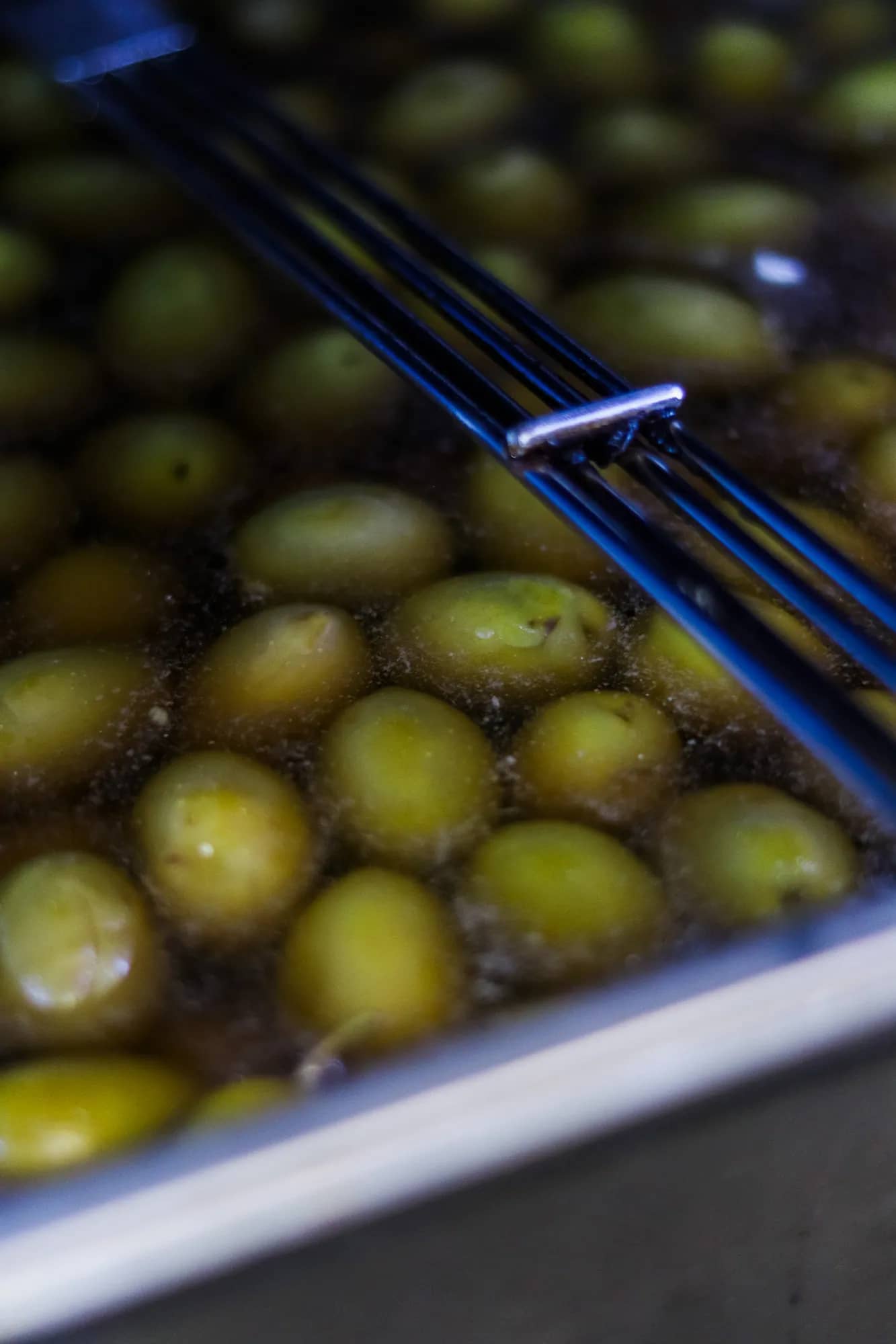 Olives vertes en saumure