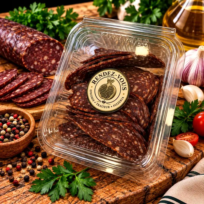 Soudjouk arménien, saucisse sèche de bœuf arménienne, épicée