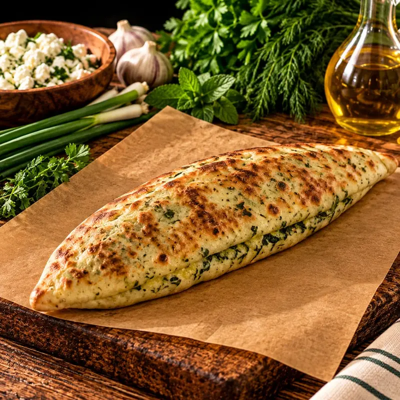 Galettes aux 7 herbes (arméniennes), djingalov hats
